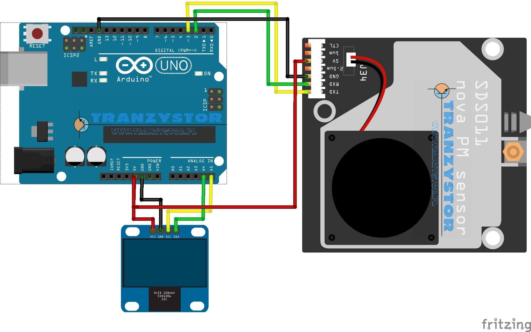 Arduino Sensora SDS011