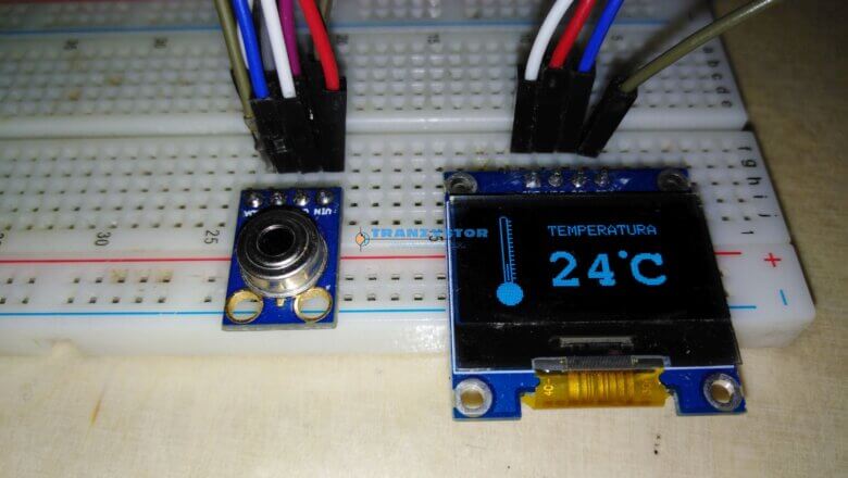 Arduino –  Czujnik IR GY-906 czyli termometr na podczerwień