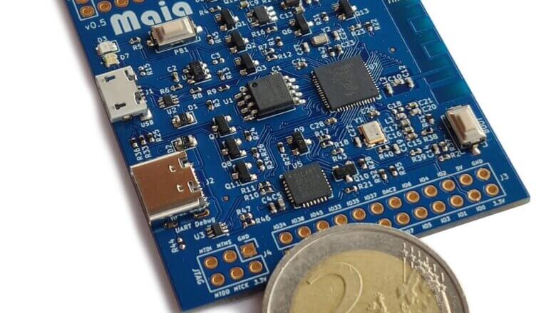 Maia ESP32-S2 płytka rozwojowa ze zintegrowanym micro USB OTG