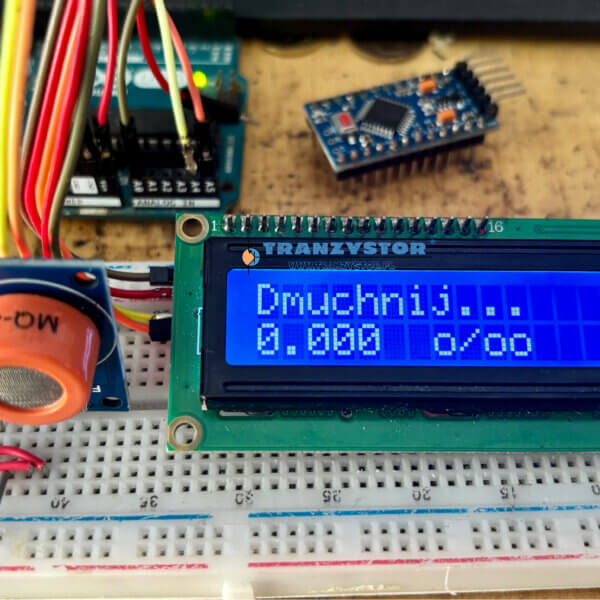Prosty alkomat na bazie Arduino