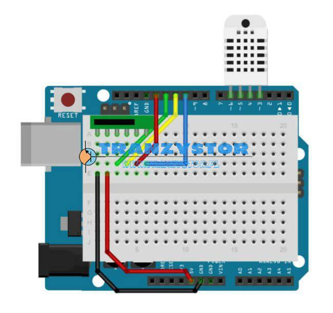 Arduino – DHT11 / DTH22 zapis danych na kartę SD