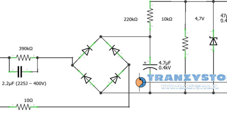 Driver LED 230V oraz obliczenia do elementów