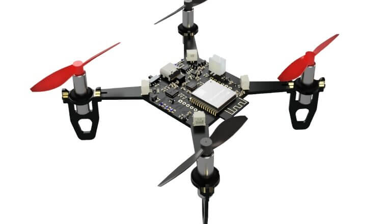 Niedrogi dron oparty o ESP32