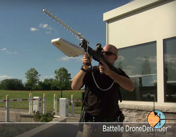 Broń na drony – Drone Defender