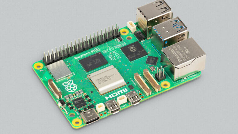 Raspberry Pi 5 SBC z czterordzeniowym układem Broadcom BCM2712 2,4 GHz Cortex-A76