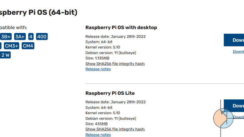 Raspberry Pi OS w wersji 64-bitowej został oficjalnie wydany